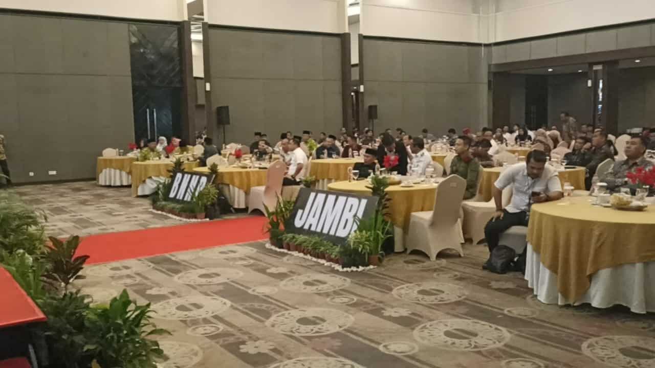 BNNP Jambi Beserta Jajaran Menggelar kegiatan Puncak Hari Anti Narkotika Internasional (HANI) 2024 Bersama Seluruh Unsur Forkompimda dan Masyarakat di Hotel Swiss-bel Jambi