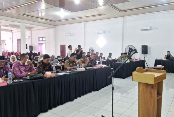 Rapat Koordinasi KOTAN (Kota/Kabupaten Tanggap Ancaman Narkoba) BNNK Tanjung Jabung Timur bersama Stakeholder